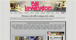 Desktop Screenshot of bill-lewington.com